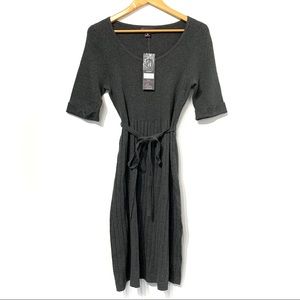 Oh baby motherhood maternity sweater dress grey